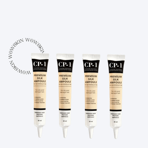 SET Hair Serum SILK PROTEINS CP-1 Premium Silk Ampoule 4 bucati - WowSkin Romania